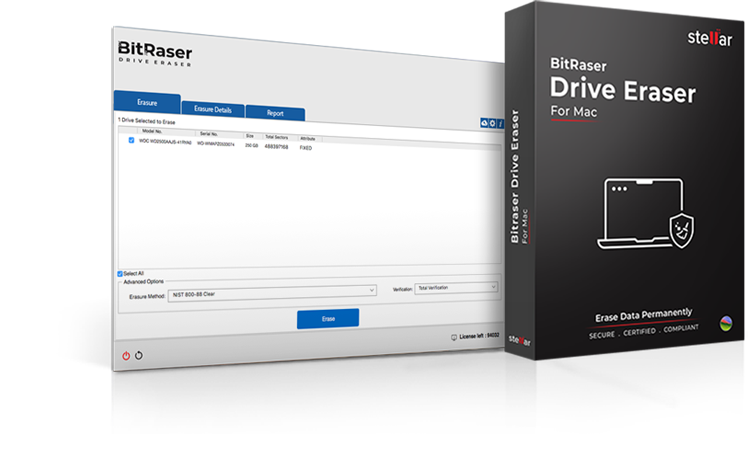 BitRaser Drive Eraser Box