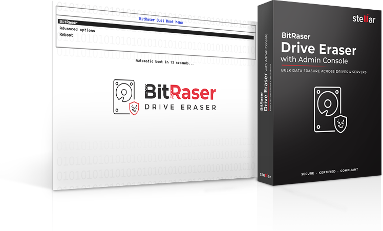 Drive Eraser mit Admin-Konsole Software-Box
