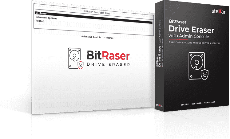 Drive Eraser mit Admin-Konsole Software-Box