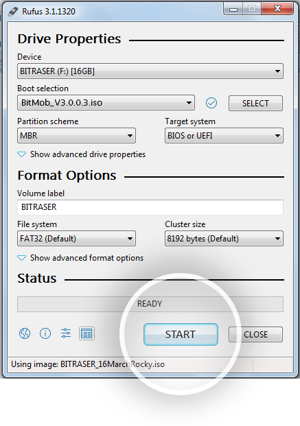 USB-Erstellung für-iOS-Diagnose