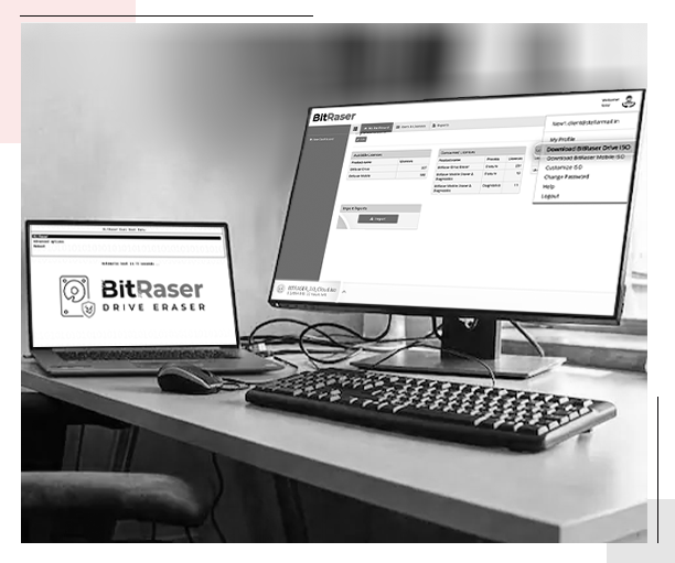 BitRaser solution for wiping desktops and laptops