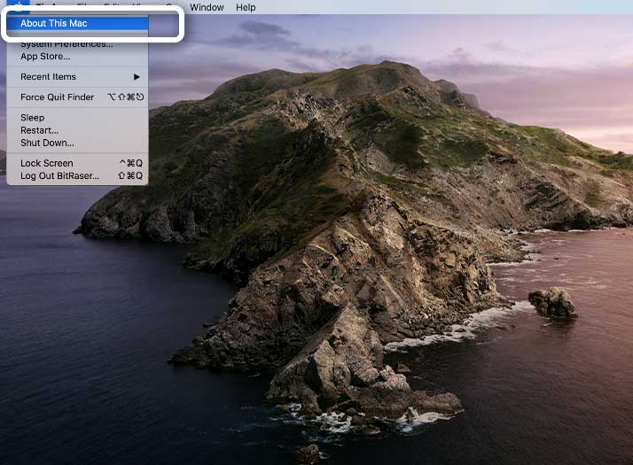 Go-to-Apple-logo-click-about-this-Mac