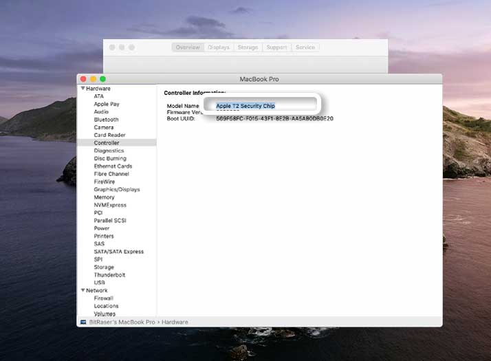 Model-name-Apple-T2-security-chip