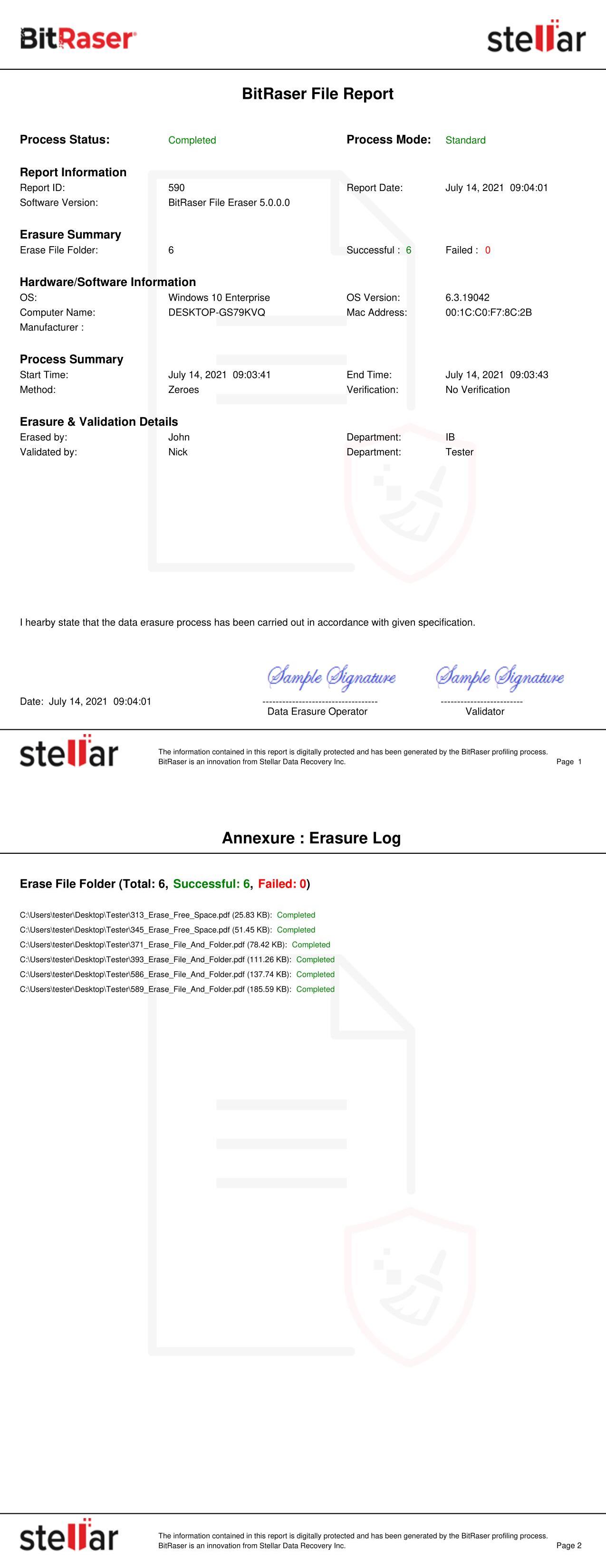 bitraser file eraser activation key