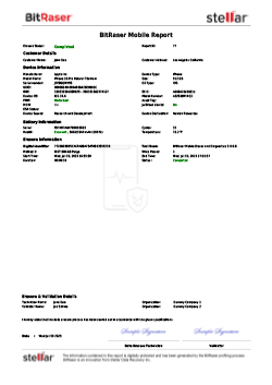 BitRaser Mobile Eraser iOS Report