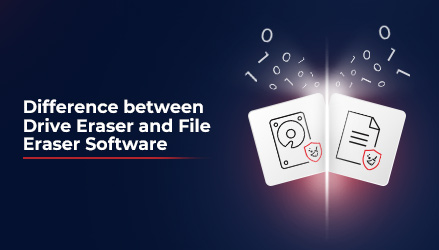 Difference between Drive Eraser Software and File Eraser Software