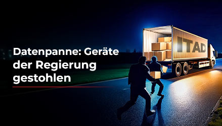 Datenpanne Regierungsgerate gestohlen