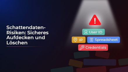 Schatten-Daten-Risiken: Wie man sie sicher aufdeckt und löscht