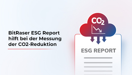 BitRaser ESG Bericht hilft bei der Messung von Co2-Emissionen