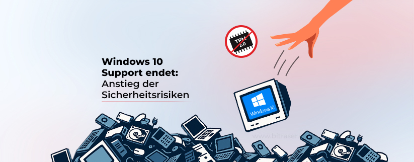 Windows 10-Support endet: Anstieg des Sicherheitsrisikos