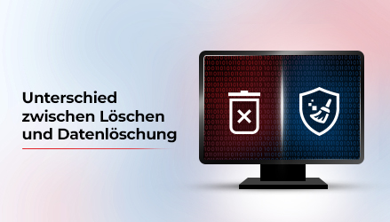 Den Unterschied zwischen Löschen und Datenlöschung verstehen