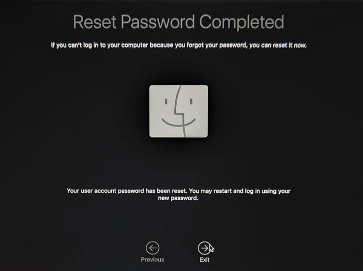 Password Reset is Done