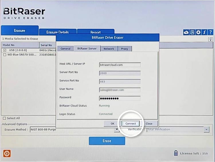 Connect-To-BitRaser-Cloud-Console